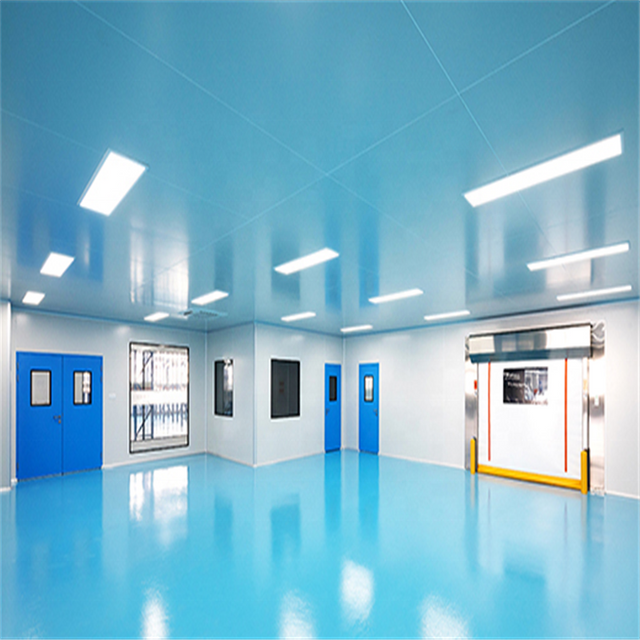 Factory GMP Classe clé en main 10000 Rock Laboratory Clean Room