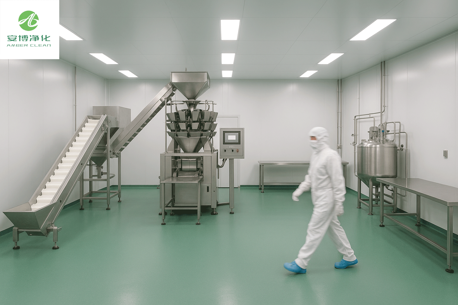 Quelles sont les exigences de niveau de propreté pour les salles propres des aliments?