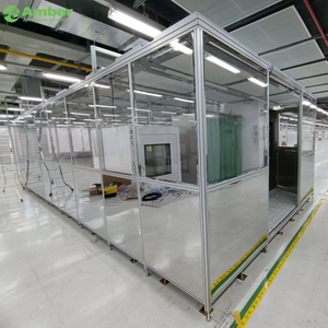 Classe 100 Clean Simple Clean Room Modular Clean avec rideau antistatique