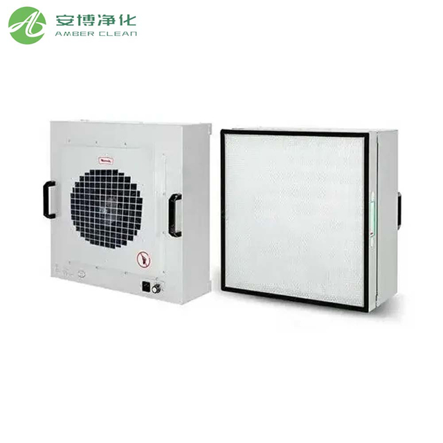 Unité de filtre de ventilateur de salle propre à économie d'énergie à faible bruit pour le bruit à faible bruit