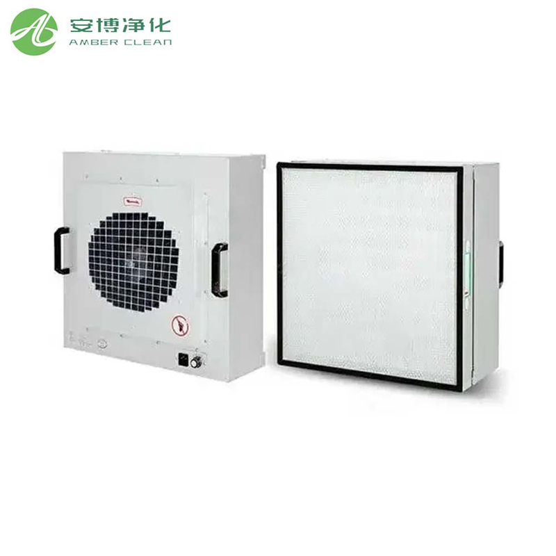 Unité de filtre de ventilateur de salle propre à économie d'énergie à faible bruit pour le bruit à faible bruit