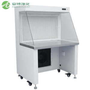 Largeur de 900 mm 0,3 ~ 0,6 m / s Vitesse d'alimentation Air Horizontal Flow Clean Banc