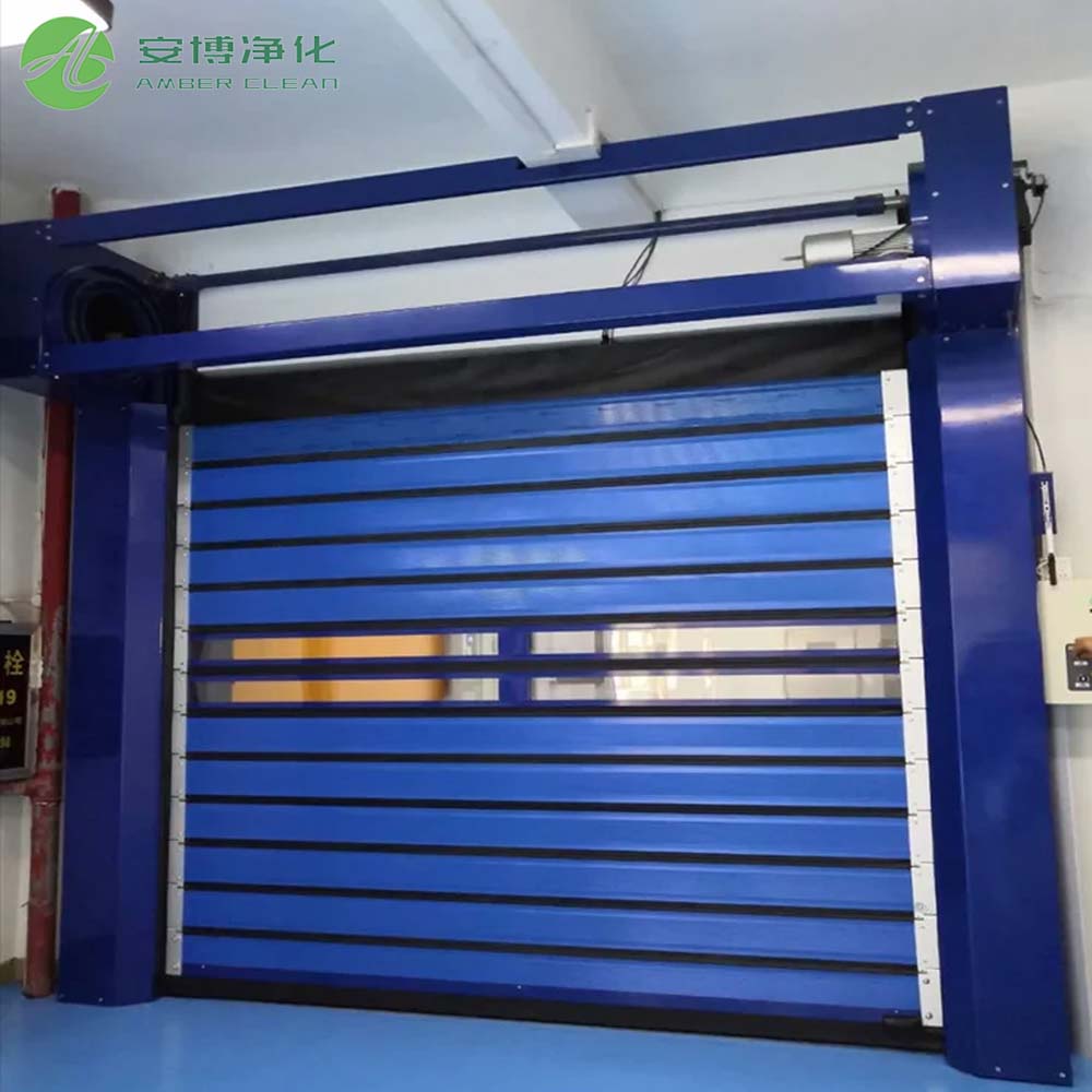 Portes d'obturateur à rouleaux industrielles électriques automatiques