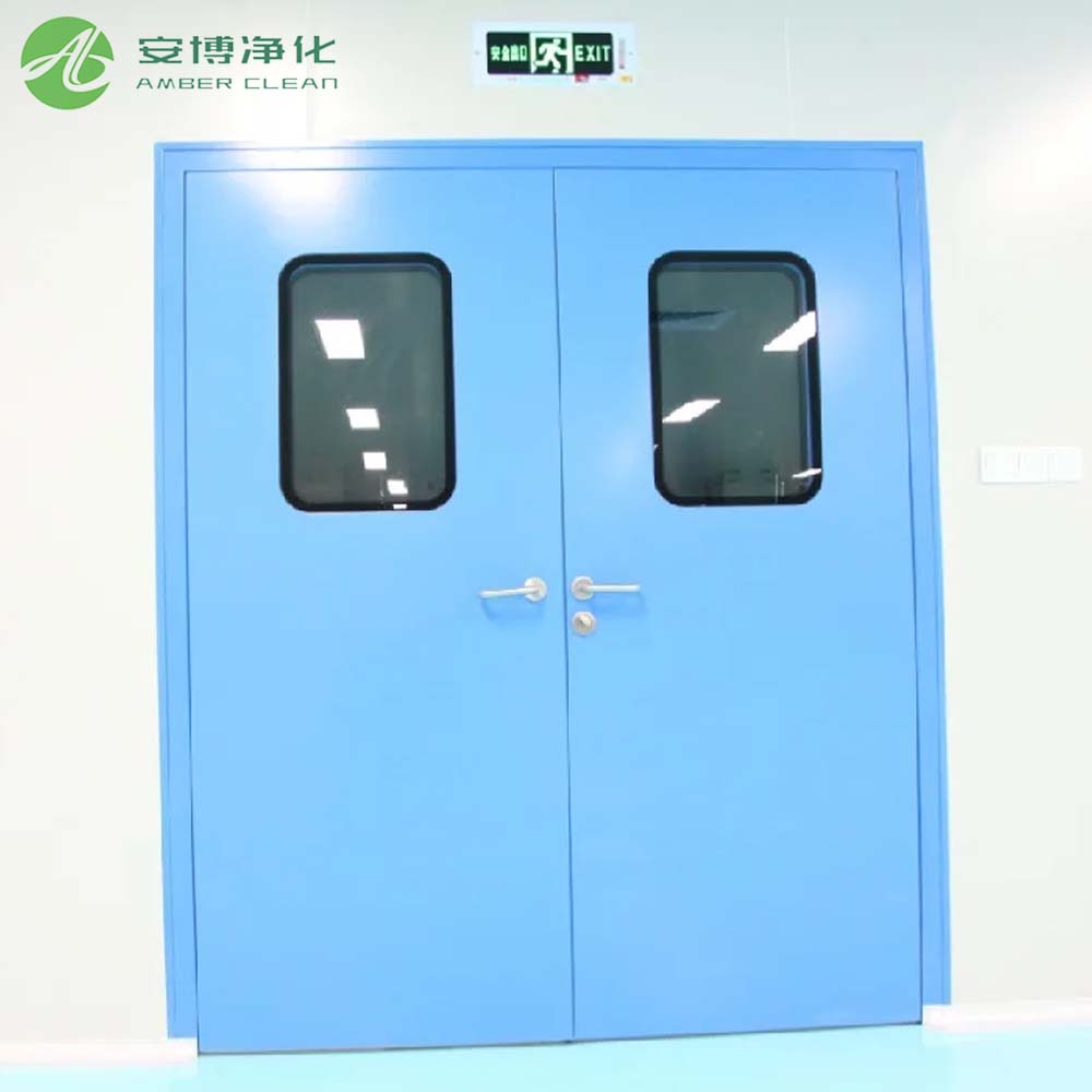 Portes de swing à double hôpital