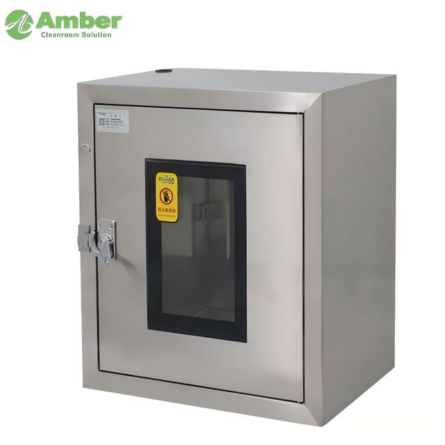 Boîte de pass de passe de la plaque de plomb doublée en acier inoxydable.