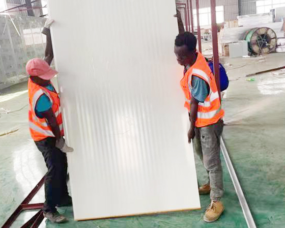 Chambre propre pour l\'industrie