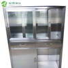 Porte de verre Sus304 Armoire médicale en acier inoxydable pour industrie de la salle blanche / laboratoire
