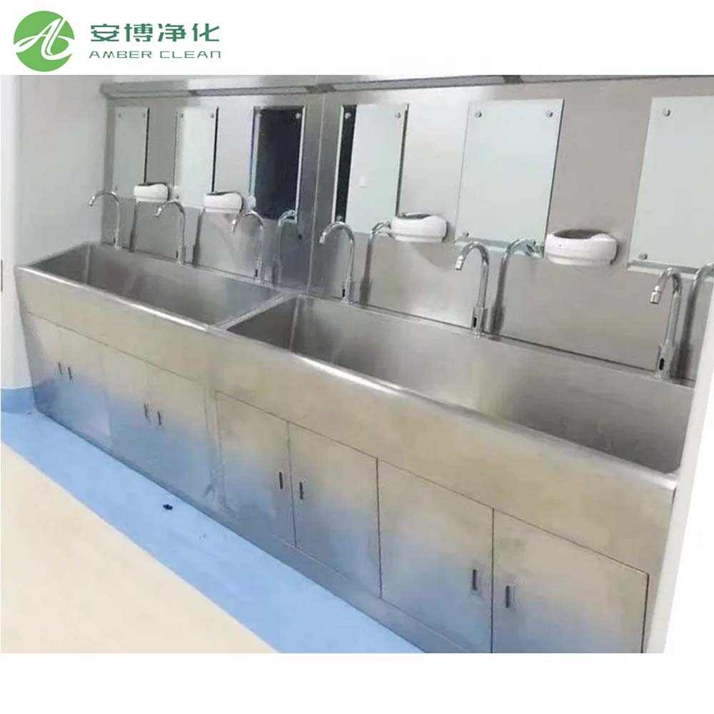 Commutateur de capteur automatique Triple Slot Cleanroom Sus304 Sink