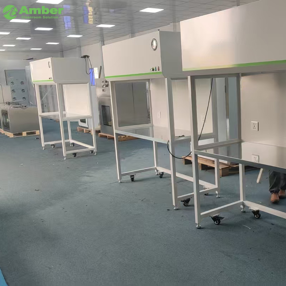 Flux d'air petit flux vertical portable banc de banc propre laminaire