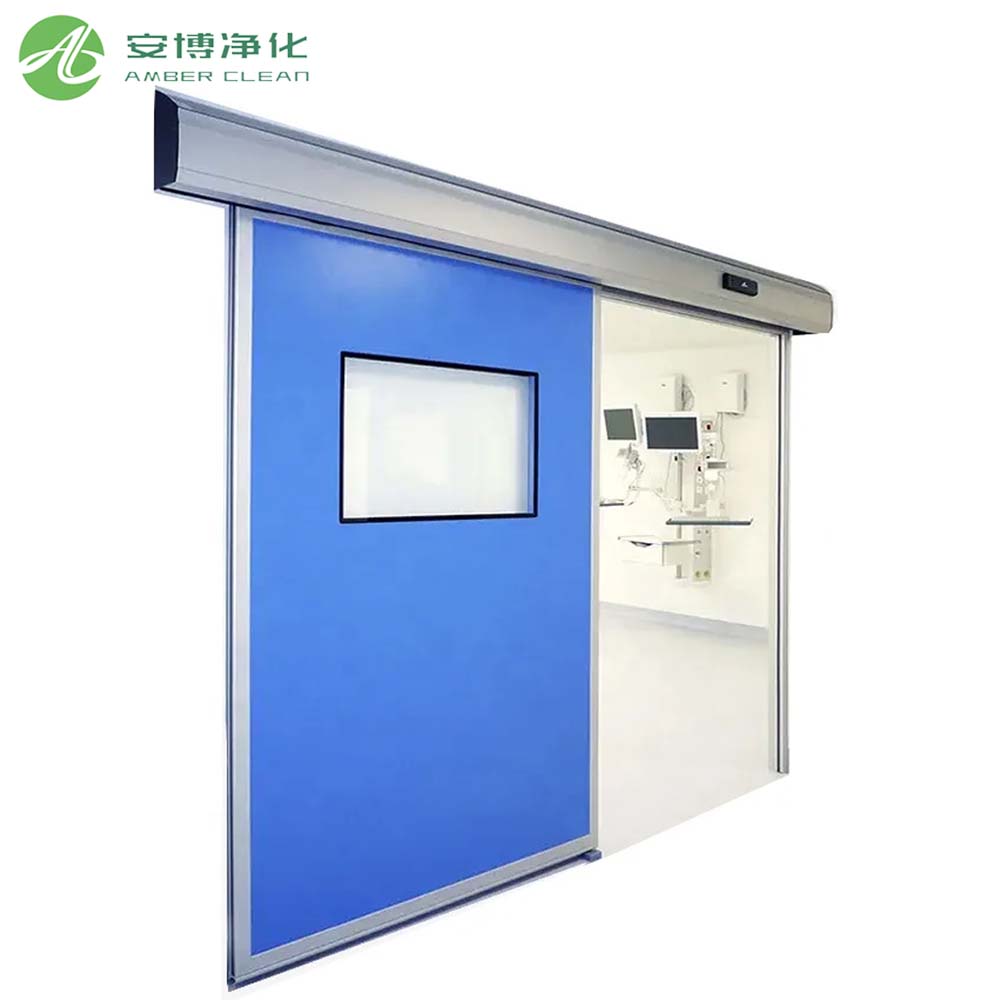 Portes automatiques de salle propre personnalisable | ISO 14644 certifié et sans bruit