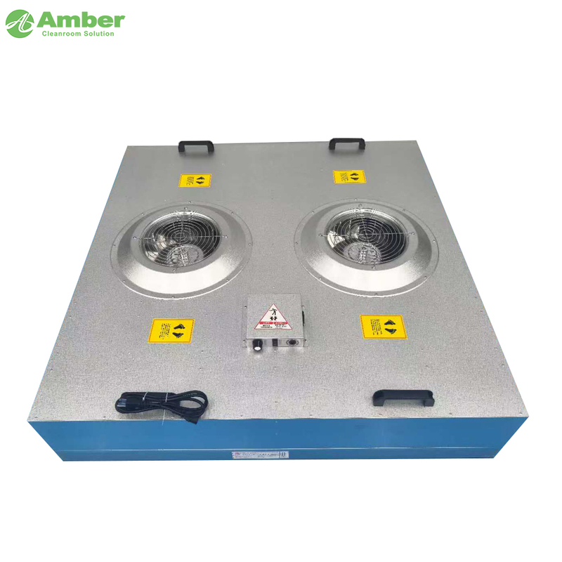 Anti-légende imperméable 1600m³ / h 1175 * 575 AC Unité de filtre à ventilateur FFU à double ventilateur