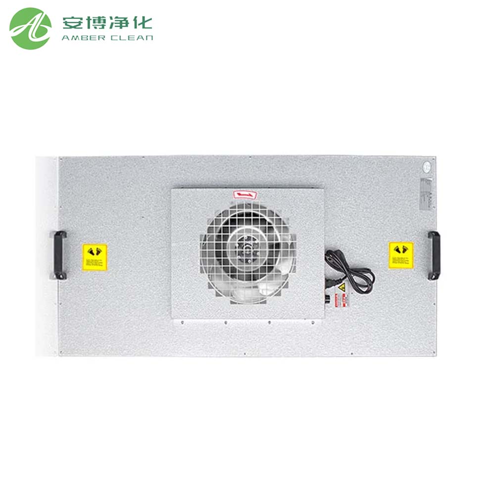 AMBER ISO14644 CE CERTIFIED LAMINAR FLOW FLOW HEPA FAN FILTER UNIT