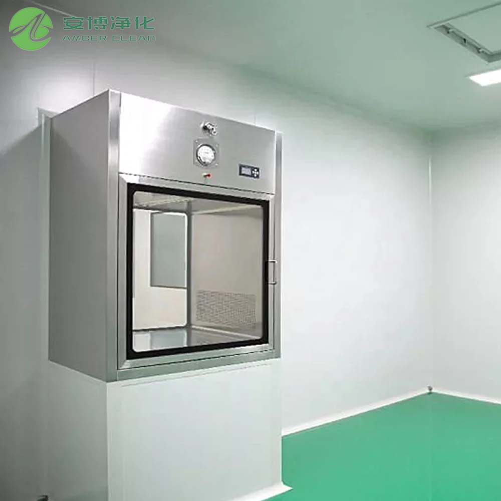 Boîte de pass de douche à air en acier inoxydable avec certification CE