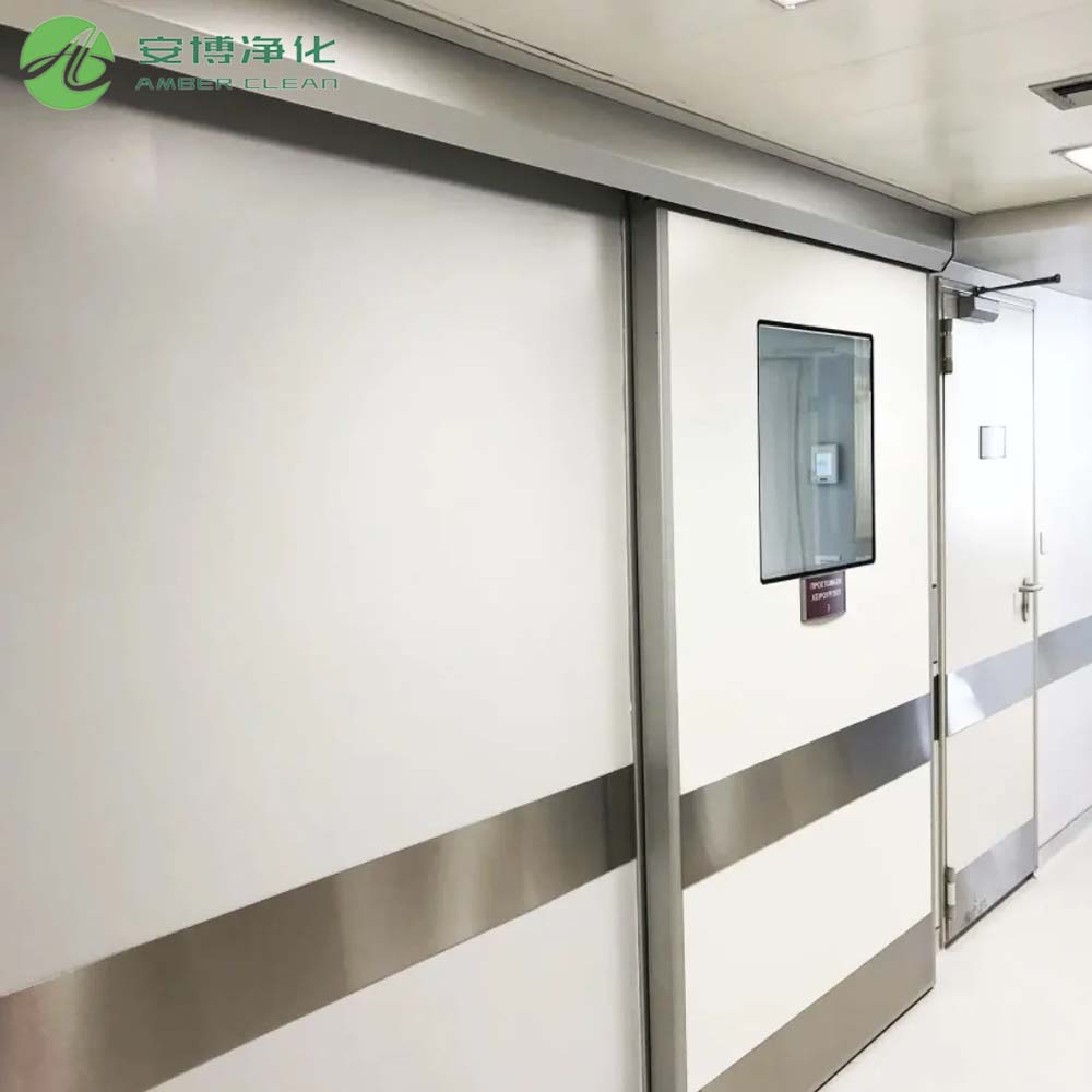 Système de glissement automatique Amber Salle d'opération Portes de l'hôpital de salle blanche