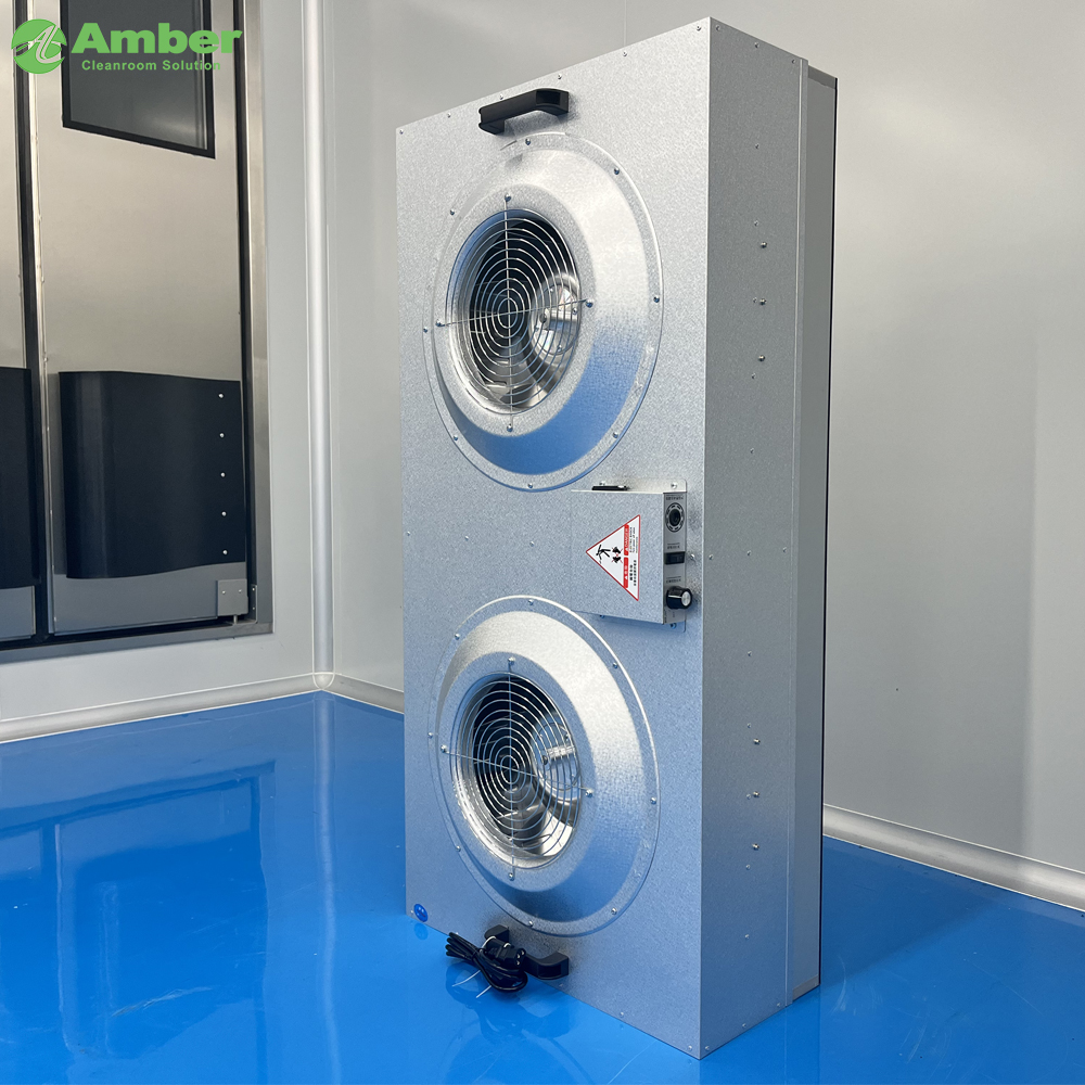 Anti-légende imperméable 1600m³ / h 1175 * 575 AC Unité de filtre à ventilateur FFU à double ventilateur