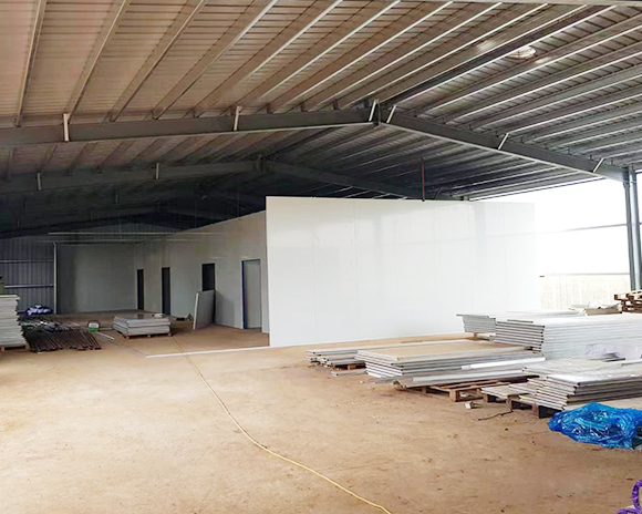 Salle propre à l\'épreuve du feu