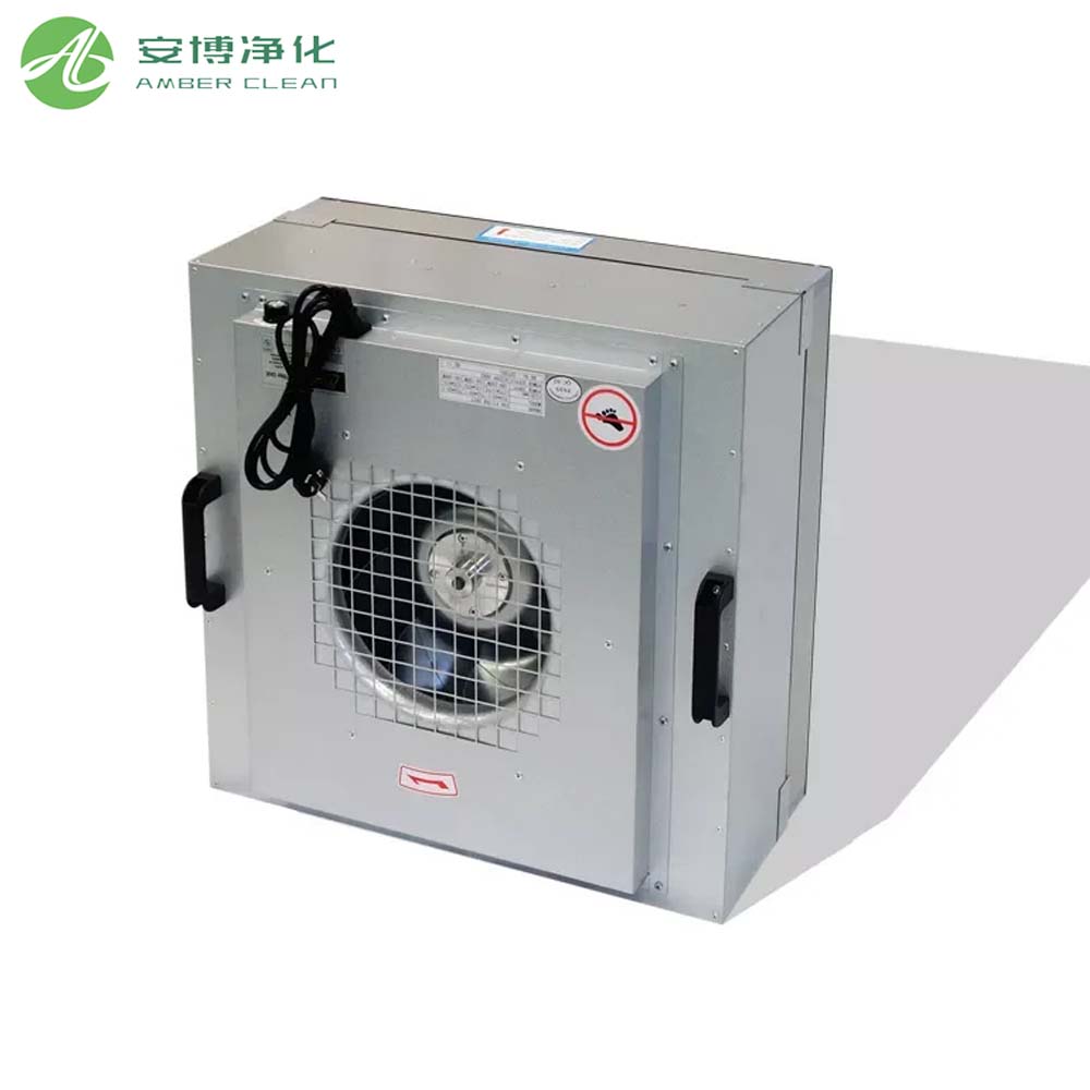 Unité de filtre de ventilateur de salle propre à économie d'énergie à faible bruit pour le bruit à faible bruit